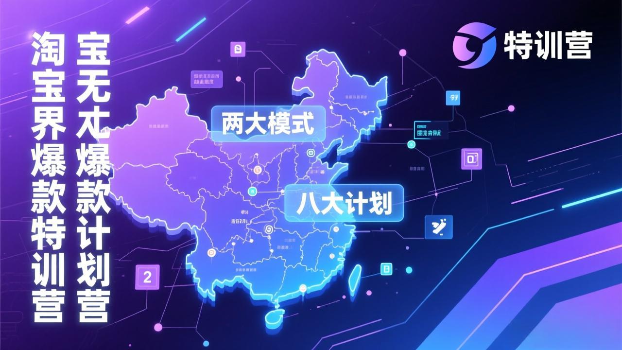 淘宝无界爆款训练营：2026年1月杭州线下高端集训课，3天构建两大模式八大计划体系-985网创