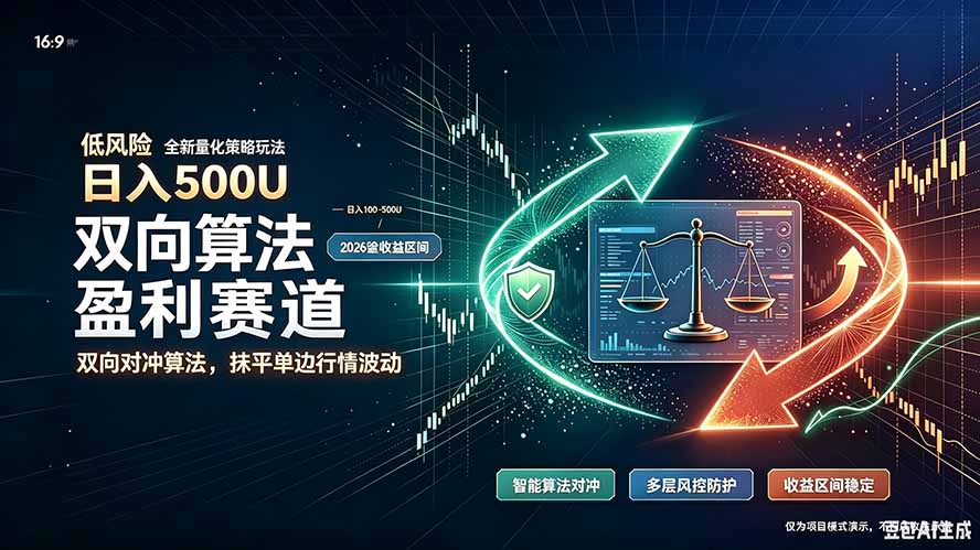 算法对冲/EA量化，日入500刀，躺着赚钱！你把它当做“自动提款机”，它把你就爆了-985网创