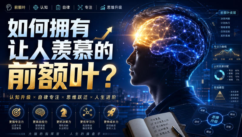 付费文：如何拥有让人羡慕的前额叶？-985网创