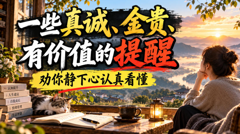 付费文章：一些真诚、金贵、有价值的提醒，劝你静下心认真看懂-985网创