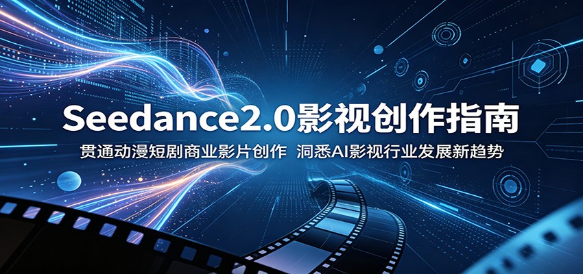 Seedance2.0影视创作指南：贯通动漫短剧商业影片创作，洞悉AI影视行业发展新趋势-985网创