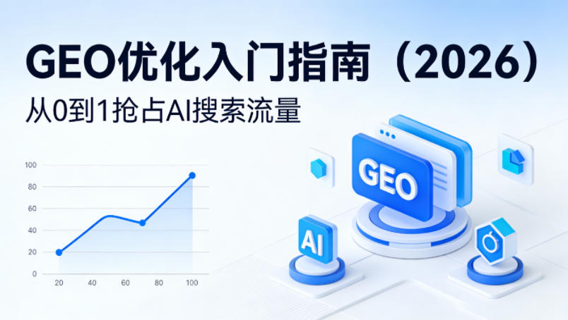 【最新】GEO优化入门指南(2026)，从0到1抢占AI搜索流量-985网创