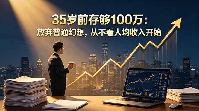 （18689期）35岁前存够100万：放弃普通幻想，从不看人均收入开始-985网创