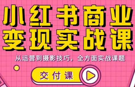 饭饭老师·小红书商业变现实战课-985网创