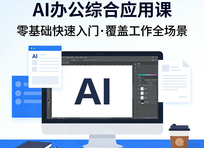 AI办公综合应用课，零基础快速入门，覆盖了工作中各种应用场景-985网创