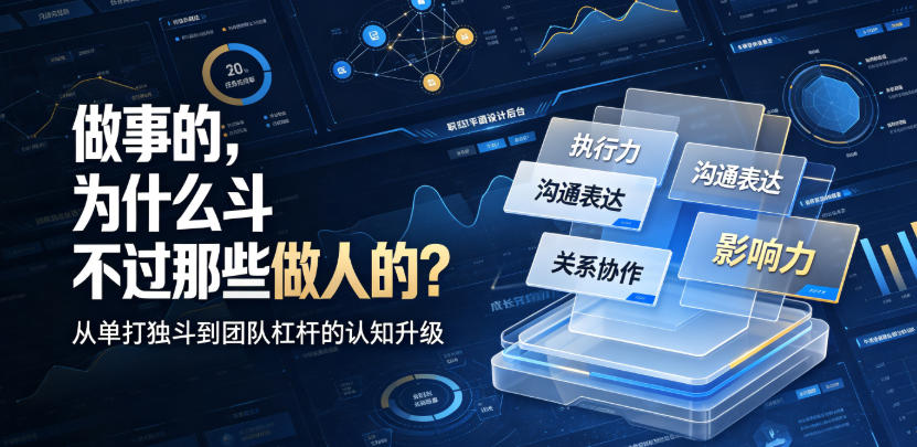 付费文章：做事的，为什么斗不过那些做人的？-985网创