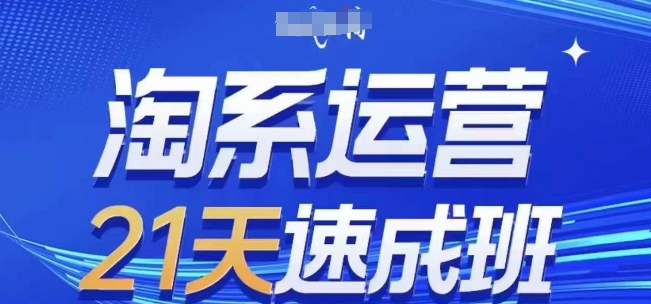 淘系运营21天速成班，0基础轻松搞定淘系运营，不做假把式，快速复制落地(更新26年5月)-985网创
