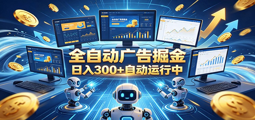 自动广告G机，日入300+，正规平台，广告浏览获益，时间自由，适合各类人群日常增收-985网创