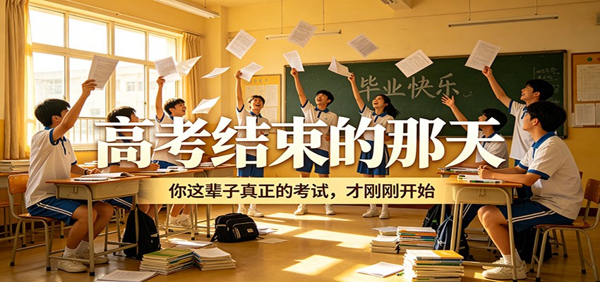 公众号付费文章《高考结束的那天，你这辈子真正的考试，才刚刚开始》-985网创