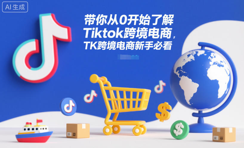 带你从0开始了解Tiktok跨境电商，TK跨境电商新手必看-985网创