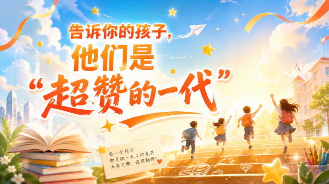 某付费社群专属文章：告诉你的孩子，他们是“超赞的一代”。-985网创