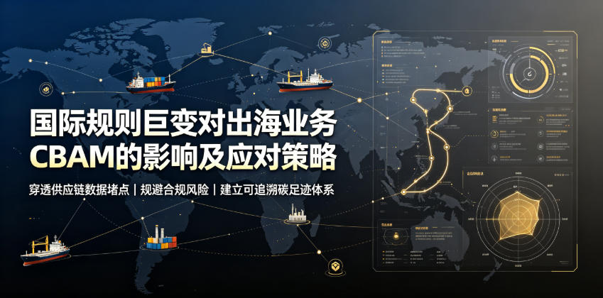国际规则巨变对出海业务CBAM的影响及应对策略，帮助企业穿透供应链数据堵点，规避合规风险-985网创
