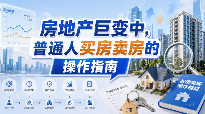 付费文章：房地产巨变中，普通人买房卖房的操作指南【上篇+下篇】-985网创