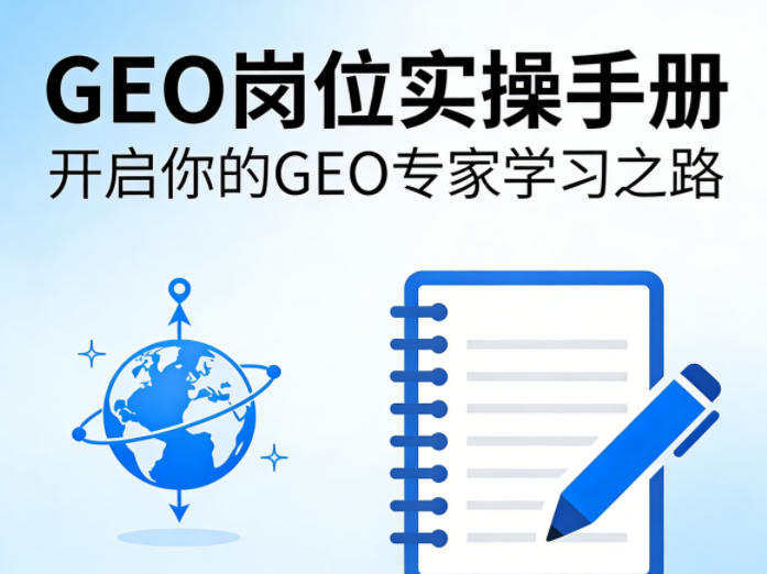 GEO岗位实操手册，开启你的GE0专家学习之路-985网创