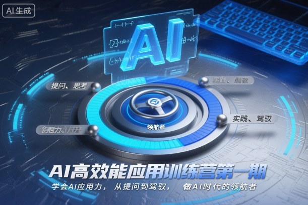 AI高效能应用训练营第一期，学会AI应用力，从提问到驾驭，做AI时代的领航者(更新)-985网创