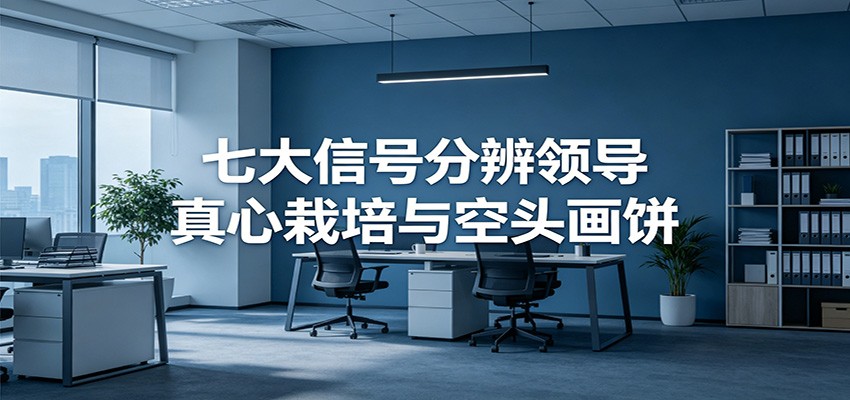 付费文章《七大信号分辨领导真心栽培与空头画饼》读懂管理背后人性逻辑-985网创