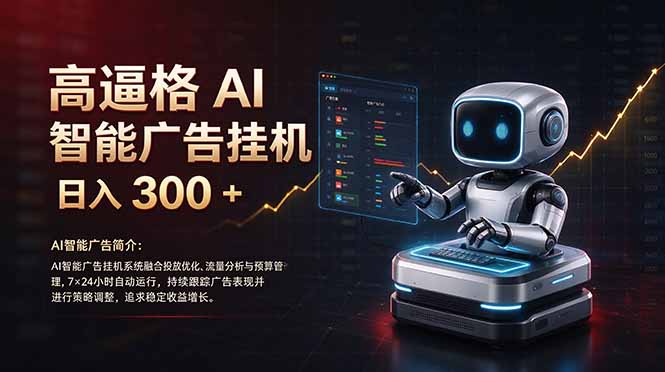 普通人的 AI 副业机会，日入300+新手小白也能起步，-985网创