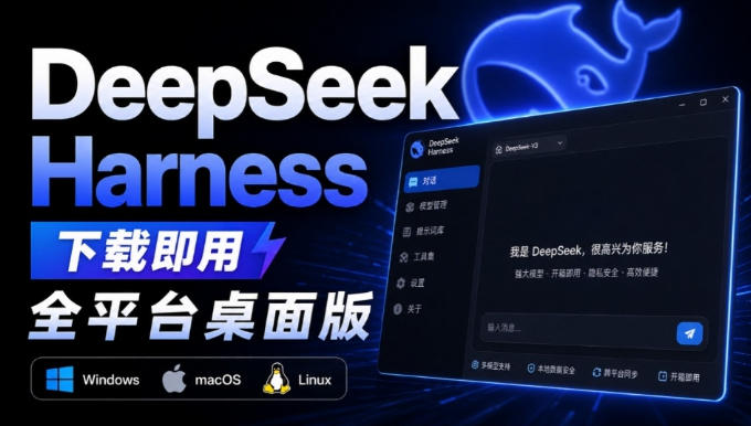 Github上近20万Stars，Harness现在可以双击运行使用了，Harness全平台桌面版-985网创