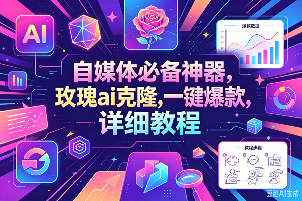 （18624期）玫瑰克隆工具，一键ai神器，爆款工具，自媒体必备，60多个功能，的详细教程-985网创