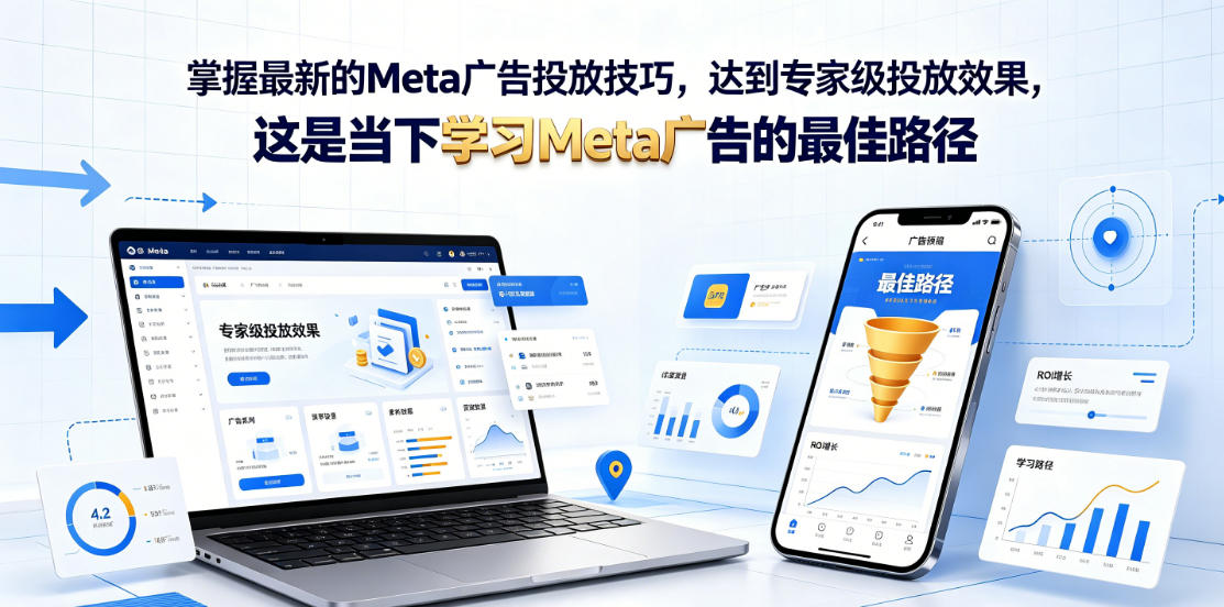 掌握最新的Meta广告投放技巧，达到专家级投放效果，这是当下学习Meta广告的最佳路径【原创双语字幕】-985网创