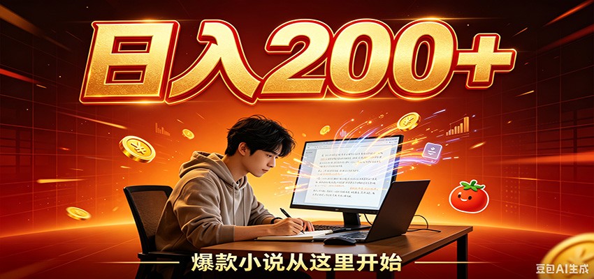 番茄达人变现新玩法，设备后台自动完成阅读任务获取时长收益，全自动运行 每日300+-985网创
