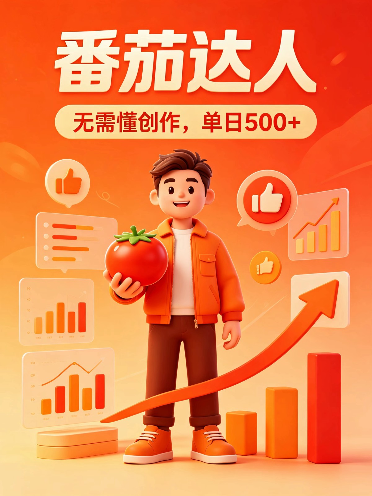 番茄小说达人全自动变现，普通人轻松日入500+-985网创