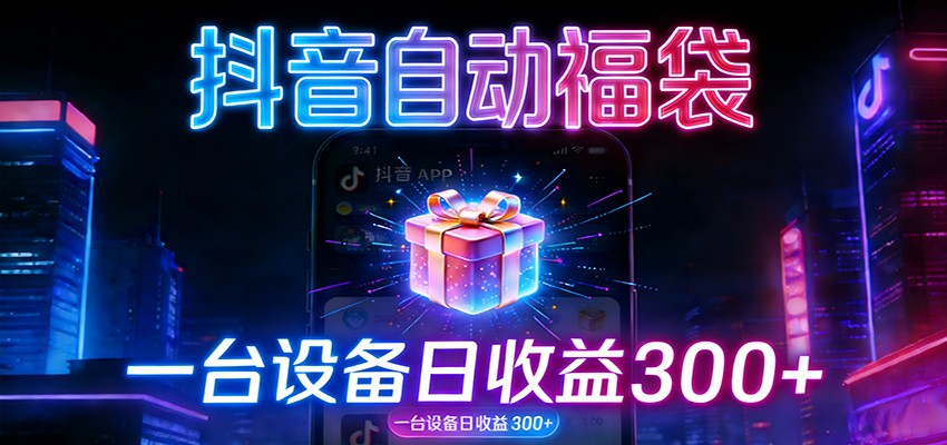全自动抢福袋神器：24小时不停歇，日产出500＋-985网创