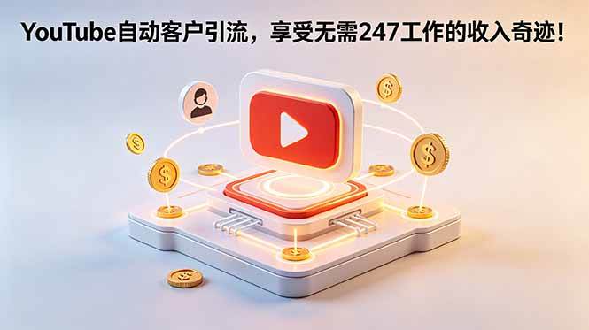 （18658期）YouTube 自动客户引流，享受无需 247 工作的收入奇迹！【原创双语字幕】-985网创