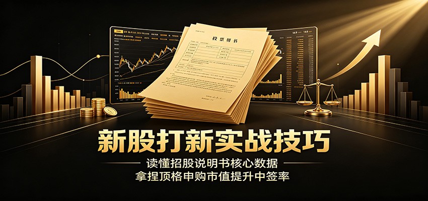 新股打新实战技巧：读懂招股说明书核心数据，拿捏顶格申购市值提升中签率-985网创