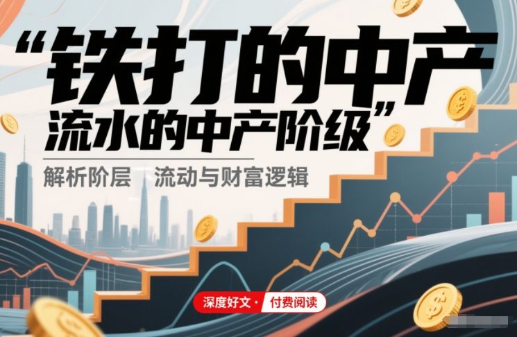 付费文章：铁打的中产，流水的中产阶级-985网创