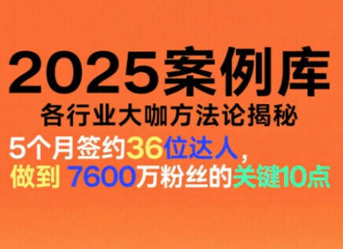 波波来了案例库，收录各行业大咖的方法论，各行业大咖方法论揭秘(更新2026年3月)-985网创