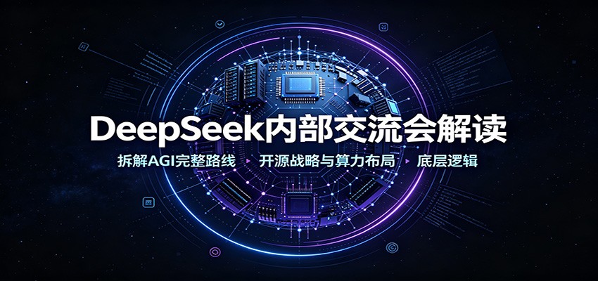 DeepSeek内部交流会解读：拆解AGI完整路线，开源战略与算力布局底层逻辑-985网创