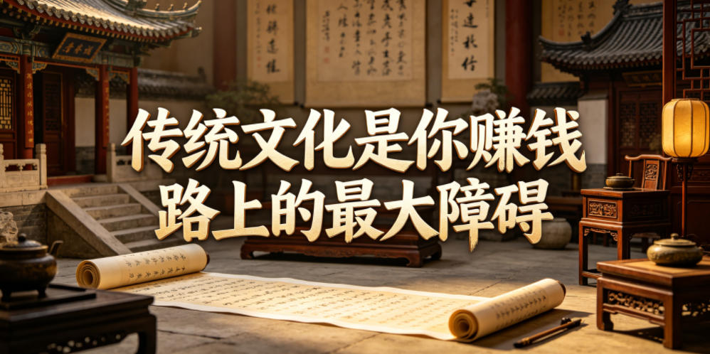 付费文章：传统文化是你賺钱路上的最大障碍-985网创