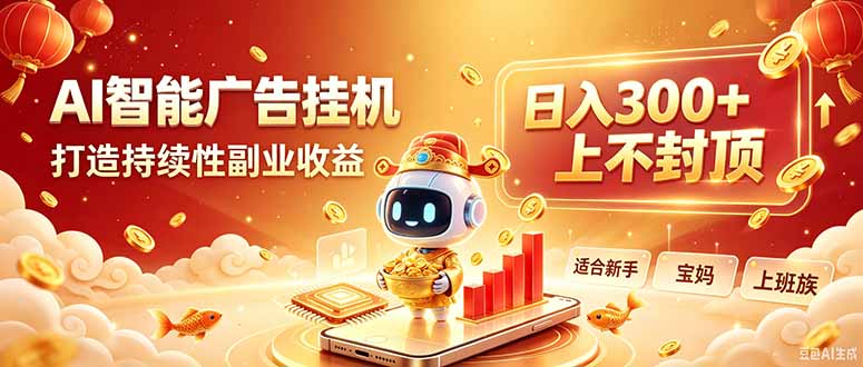 告别手动干活！AI自动化，解锁线上被动收益-985网创