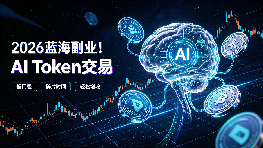 2026全新风口副业｜AI智能Token交易，空闲时间轻松 賺 收益，无需全天盯盘【揭秘】-985网创