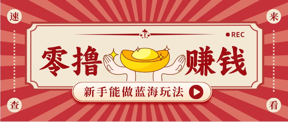 新手也能变现的蓝海玩法，一个人人能做的项目，需求量极大日入300+！-985网创