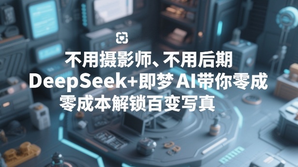 不用摄影师、不用后期，DeepSeek+即梦AI带你零成本解锁百变写真！-985网创
