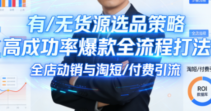 子鹏讲电商·淘宝私家班(更新2026)-985网创