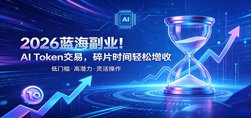 AI Token算力赛道！普通人可入局的数字副业，零门槛快速起步-985网创