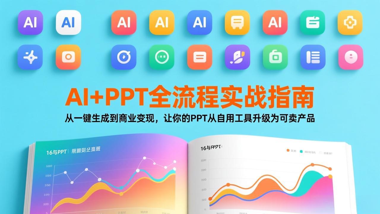 AI+PPT全流程实战指南：从一键生成到商业变现，让你的PPT从自用工具升级为可卖产品-985网创