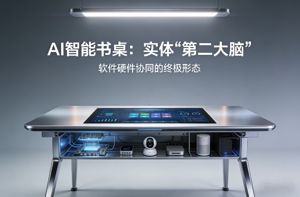 AI智能书桌搭建，构建你的实体“第二大脑”，软件硬件协同的终极形态-985网创