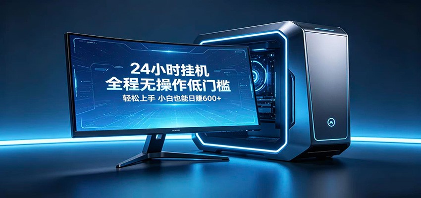 三角洲自动跑刀，纯自动挂机项目，零基础小白躺赚无忧-985网创