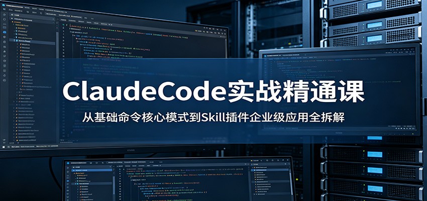 ClaudeCode实战精通课：从基础命令核心模式到Skill插件企业级应用全拆解-985网创