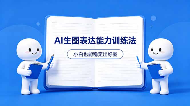 AI生图不是做漂亮图，而是表达能力。这套方法让小白也能稳定出好图-985网创