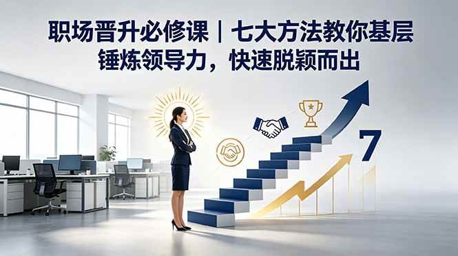 （18629期）付费文章：职场晋升必修课｜七大方法教你基层锤炼领导力，快速脱颖而出-985网创