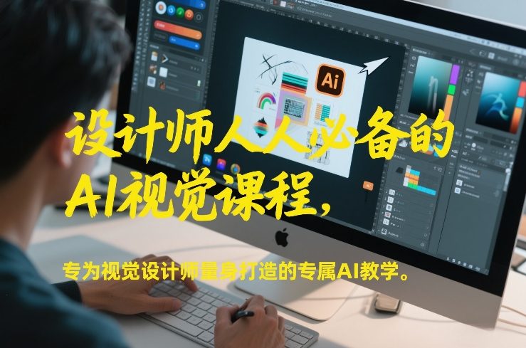 设计师人人必备的AI视觉课程，专为视觉设计师量身打造的专属AI教学-985网创