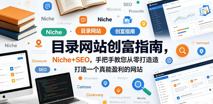 目录网站创富指南，Niche+SEO，手把手教您从零打造打造一个真能盈利的网站【原创双语字幕】-985网创