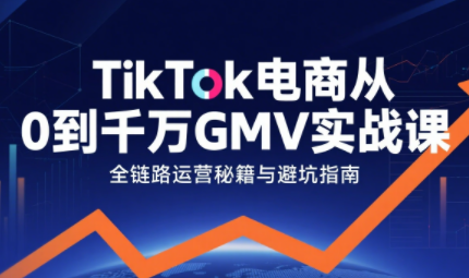 三千老师·TikTok电商从0到千万GMV实战课(更新)-985网创