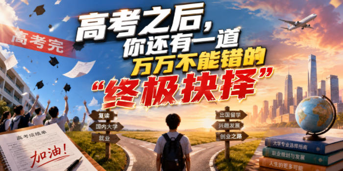 付费文章：高考之后，你还有一道万万不能错的“终极抉择”-985网创