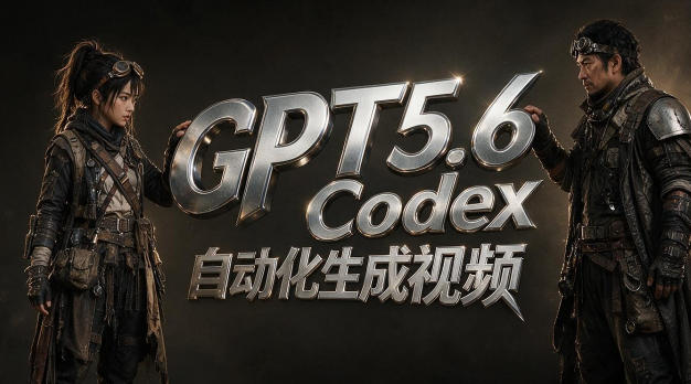 GPT5.6+Codex自动化生成视频全流程实战，从提示词设计、角色设定、封面海报，到视频生成思路与自动化工作流-985网创